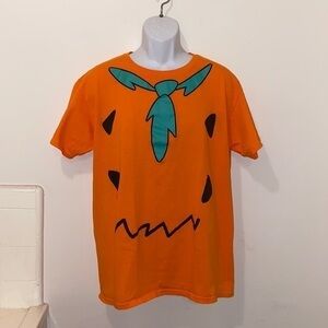 Unisex “The Flintstones” Fred Flintstone Orange Costume Tee